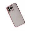 Newface Apple iPhone 13 Pro Max Kılıf Element Silikon - Pembe