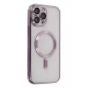 Newface Apple iPhone 13 Pro Max Kılıf Kross Magneticsafe Kapak - Mor