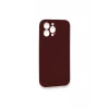 Newface Apple iPhone 13 Pro Max Kılıf Lansman Legant Silikon - Bordo