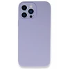 Newface Apple iPhone 13 Pro Max Kılıf Lansman Legant Silikon - Lila