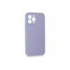 Newface Apple iPhone 13 Pro Max Kılıf Lansman Legant Silikon - Lila