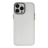 Newface Apple iPhone 13 Pro Max Kılıf Modos Metal Kapak - Şeffaf