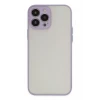 Newface Apple iPhone 13 Pro Max Kılıf Montreal Silikon Kapak - Mor