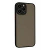 Newface Apple iPhone 13 Pro Max Kılıf Montreal Silikon Kapak - Siyah