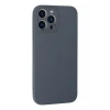Newface Apple iPhone 13 Pro Max Kılıf Nano içi Kadife Silikon - Gri