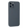 Newface Apple iPhone 13 Pro Max Kılıf Nano içi Kadife Silikon - Gri