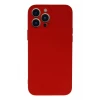 Newface Apple iPhone 13 Pro Max Kılıf Nano içi Kadife Silikon - Kırmızı