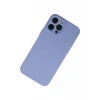 Newface Apple iPhone 13 Pro Max Kılıf Nano içi Kadife Silikon - Lila