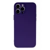 Newface Apple iPhone 13 Pro Max Kılıf Nano içi Kadife Silikon - Mor
