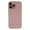 Newface Apple iPhone 13 Pro Max Kılıf PP Ultra İnce Kapak - Pembe