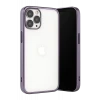 Newface Apple iPhone 13 Pro Max Kılıf Razer Lensli Silikon - Mor