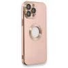 Newface Apple iPhone 13 Pro Max Kılıf Store Silikon - Pembe