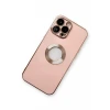 Newface Apple iPhone 13 Pro Max Kılıf Store Silikon - Pembe