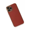 Newface Apple iPhone 13 Pro Max Kılıf Volet Silikon - Kırmızı