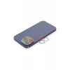 Newface Apple iPhone 13 Pro Max Renkli Kamera Lens Koruma Cam - Pembe-Mavi