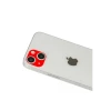 Newface Apple iPhone 13 Rainbow Kamera Lens Koruma Cam - Kırmızı