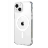 Newface Apple iPhone 14 Combo Sert Şeffaf Magsafe Kapak - Şeffaf