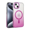 Newface Apple iPhone 14 Glossy Magsafe Kapak - Mor