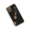 Newface Apple iPhone 14 Kılıf Esila Silikon - Siyah