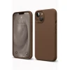 Newface Apple iPhone 14 Kılıf First Silikon - Kahverengi