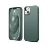 Newface Apple iPhone 14 Kılıf First Silikon - Koyu Yeşil
