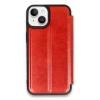 Newface Apple iPhone 14 Kılıf Flip Cover - Kırmızı