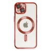 Newface Apple iPhone 14 Kılıf Kross Magneticsafe Kapak - Kırmızı