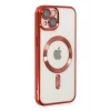 Newface Apple iPhone 14 Kılıf Kross Magneticsafe Kapak - Kırmızı