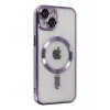 Newface Apple iPhone 14 Kılıf Kross Magneticsafe Kapak - Mor