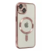 Newface Apple iPhone 14 Kılıf Kross Magneticsafe Kapak - Rose