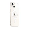 Newface Apple iPhone 14 Kılıf Magneticsafe Şeffaf Silikon - Şeffaf