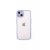 Newface Apple iPhone 14 Kılıf Montreal Silikon Kapak - Gri