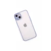 Newface Apple iPhone 14 Kılıf Montreal Silikon Kapak - Gri