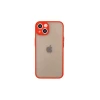 Newface Apple iPhone 14 Kılıf Montreal Silikon Kapak - Kırmızı