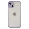 Newface Apple iPhone 14 Kılıf Montreal Silikon Kapak - Mor
