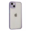 Newface Apple iPhone 14 Kılıf Montreal Silikon Kapak - Mor