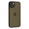 Newface Apple iPhone 14 Kılıf Montreal Silikon Kapak - Siyah