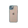Newface Apple iPhone 14 Kılıf Montreal Silikon Kapak - Yeşil