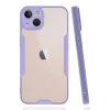 Newface Apple iPhone 14 Kılıf Platin Silikon - Lila