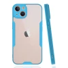 Newface Apple iPhone 14 Kılıf Platin Silikon - Mavi