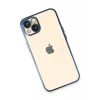 Newface Apple iPhone 14 Kılıf Razer Lensli Silikon - Açık Mavi