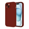 Newface Apple iPhone 14 Kılıf Viera Silikon - Bordo