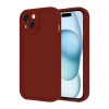 Newface Apple iPhone 14 Kılıf Viera Silikon - Bordo