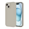 Newface Apple iPhone 14 Kılıf Viera Silikon - Krem