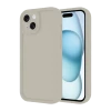 Newface Apple iPhone 14 Kılıf Viera Silikon - Krem
