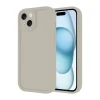 Newface Apple iPhone 14 Kılıf Viera Silikon - Krem