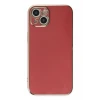Newface Apple iPhone 14 Kılıf Volet Silikon - Kırmızı
