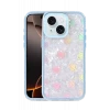 Newface Apple iPhone 14 Lumi Desenli Kapak - Mavi