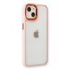 Newface Apple iPhone 14 Plus Kılıf Dora Kapak - Pudra
