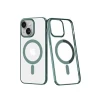 Newface Apple iPhone 14 Plus Kılıf Element Magneticsafe Sert Kapak - Köknar Yeşili